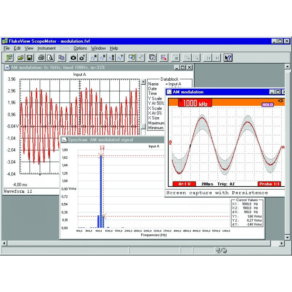 Fluke Sw90w Flukeview Scopemeter Software, Q75020, 3894923