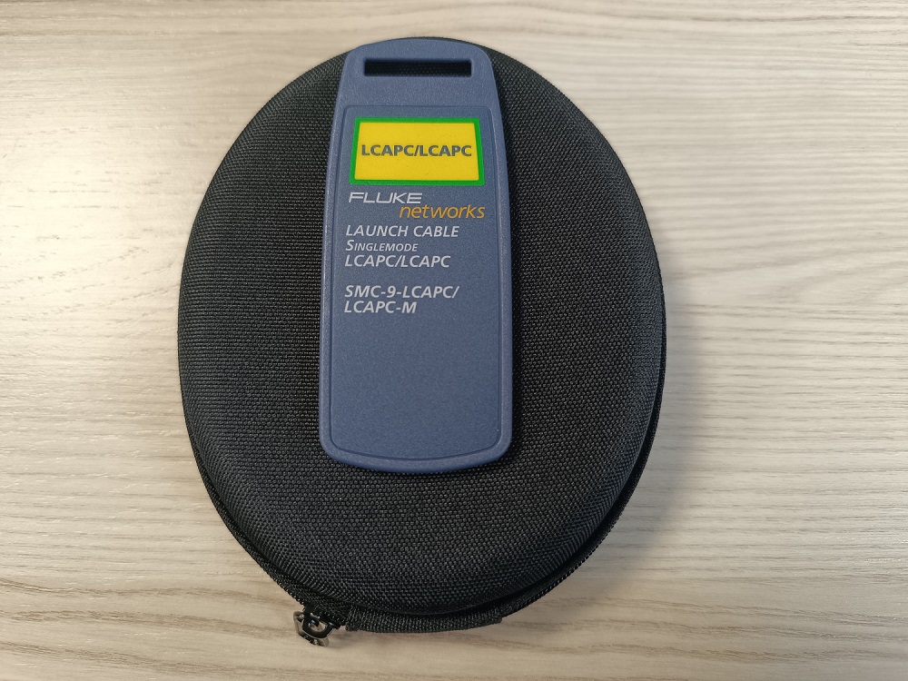 Fluke Networks SMC-9-LCAPC/LCAPCM SINGLEMODE-VORLAUFKABEL 160 m (LC/LC), Metall