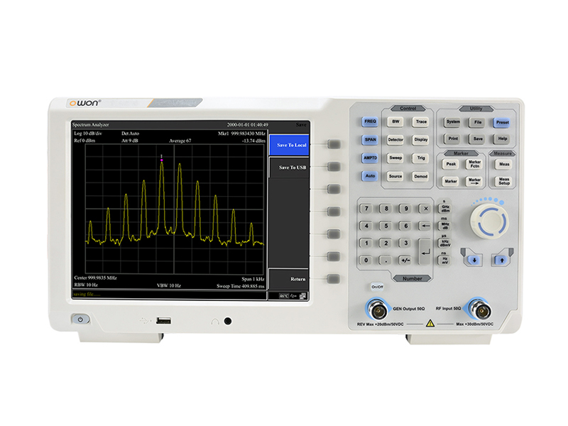 OWON XSA1015-TG Spektrum Analyser 9 kHz - 1.5 GHz mit Tracking Generator