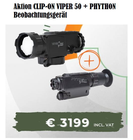 NITEHOG VIPER 50 NEXT + PYTHON Aktionsset Wärmebildgeräte