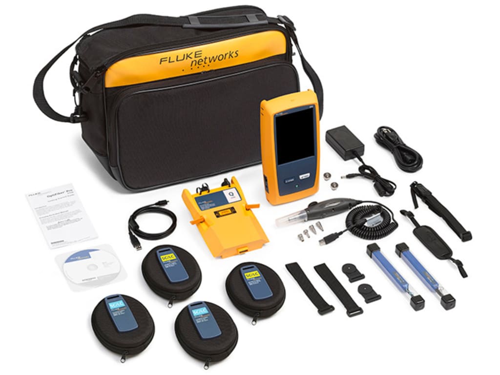 Fluke OFP2-100-QI INT OptiFiber Pro Quad OTDR Multimode und Singlemode + Inspektionskamera