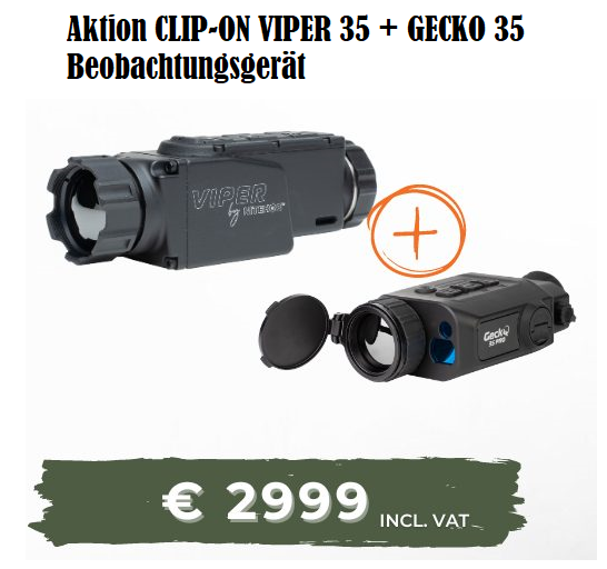 NITEHOG VIPER 35 + Gecko 35 PRO Aktionsset Wärmebildgeräte 